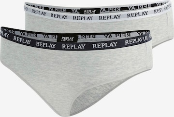 REPLAY Panty in Grey: front