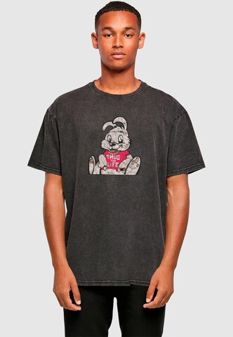 Merchcode T-Shirt in Schwarz: Vorderseite