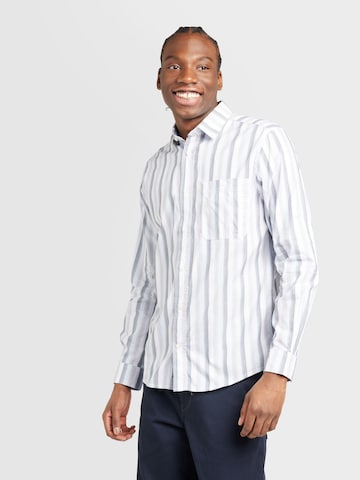 Regular fit Camicia di TOM TAILOR in bianco: frontale