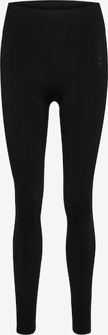 Hummel Skinny Leggings 'Flow' i sort: forside