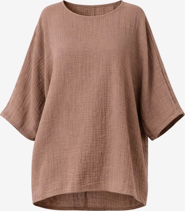 Chemisier 'MUSALI' WENOR en beige : devant