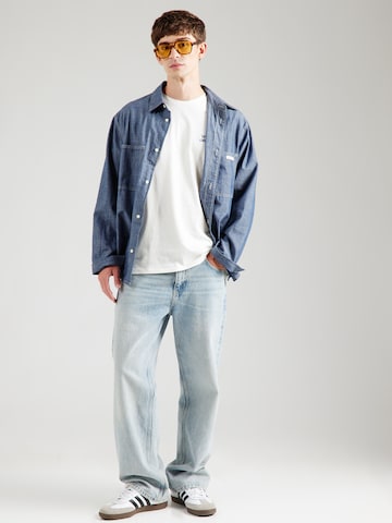 WRANGLER Футболка 'SMALL_AMERICANA' в Белый