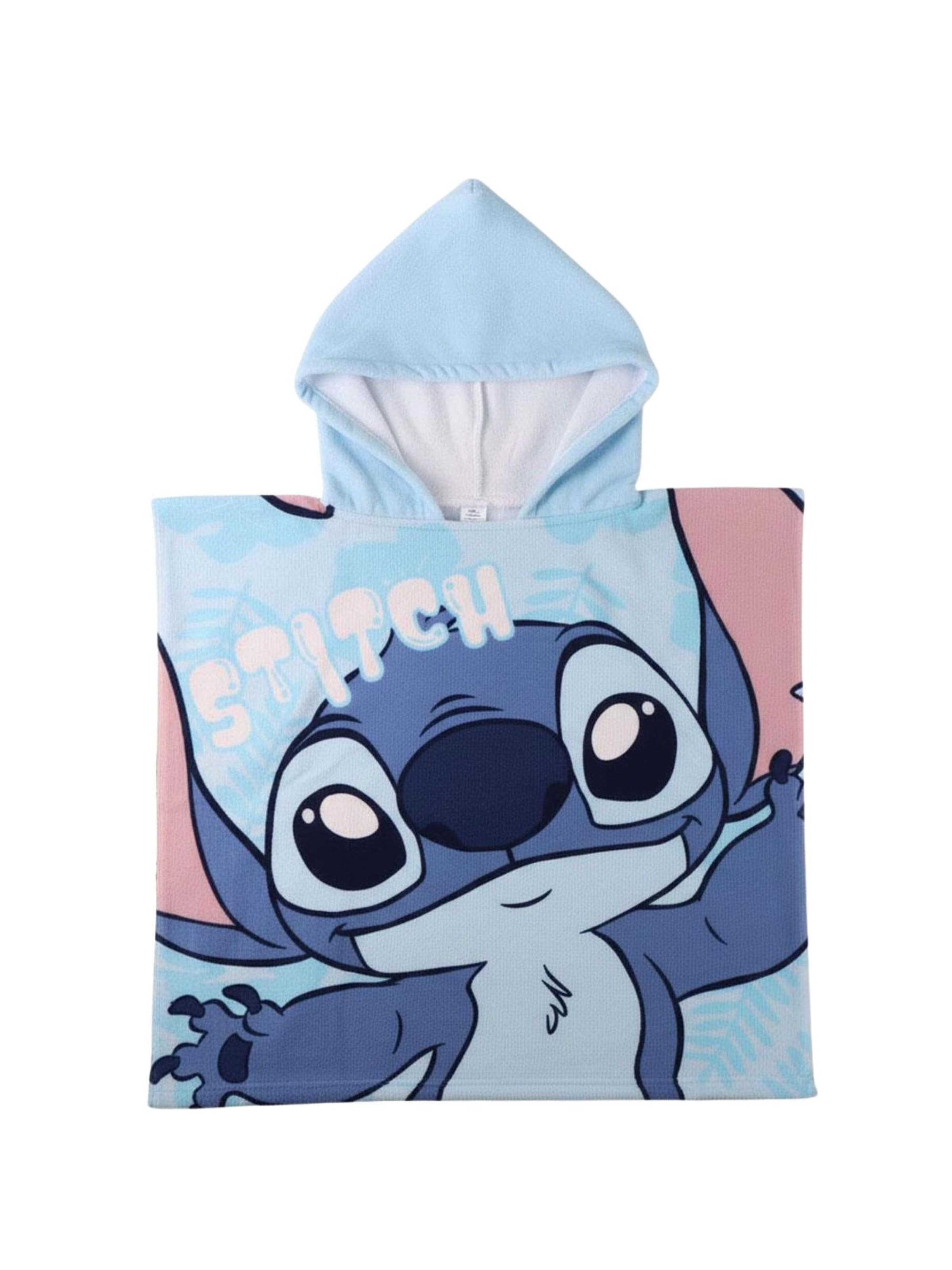Peignoir 'Stitch Polyester-Poncho' DISNEY en mélange de couleurs : devant