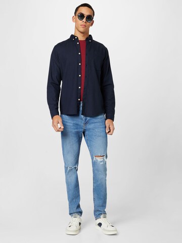 ESPRIT Slim Fit Hemd in Blau