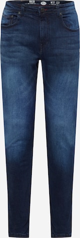 Coupe slim Jean 'Nash' Petrol Industries en bleu : devant