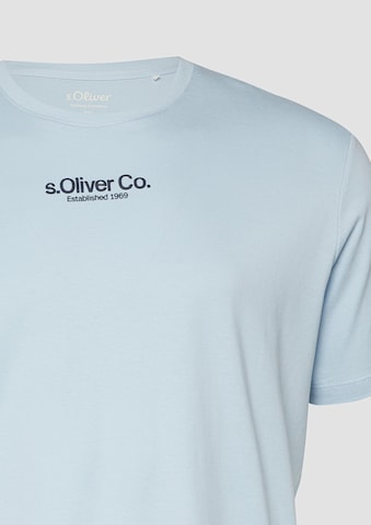 T-Shirt s.Oliver en bleu