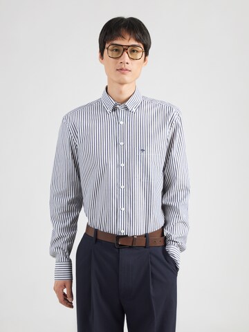 FYNCH-HATTON Regular Fit Hemd in Blau: Vorderseite