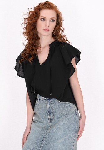 DreiMaster VintageBluza 'Vintage' - crna boja: prednji dio