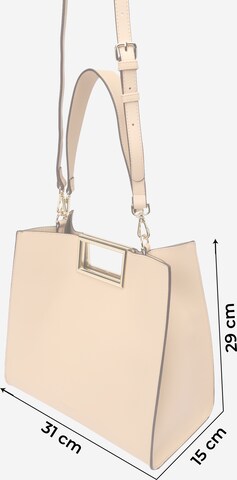 Seidenfelt Manufaktur Shoulder Bag 'Bjerre' in Beige