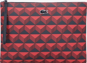 LACOSTE Clutch in Rood: voorkant