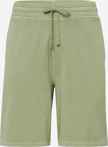 GANT - Loosefit Calças em verde: frente