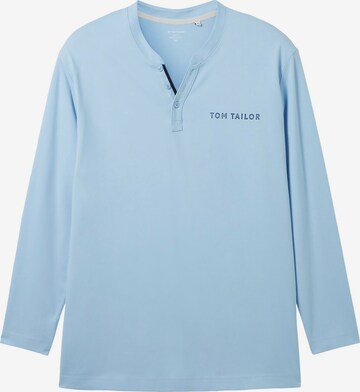 T-Shirt TOM TAILOR Men + en bleu : devant