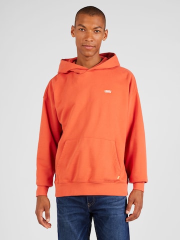 Sweat-shirt 'Gold Tab Hoodie' LEVI'S ® en orange : devant