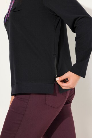Ulla Popken Sweatshirt in Black