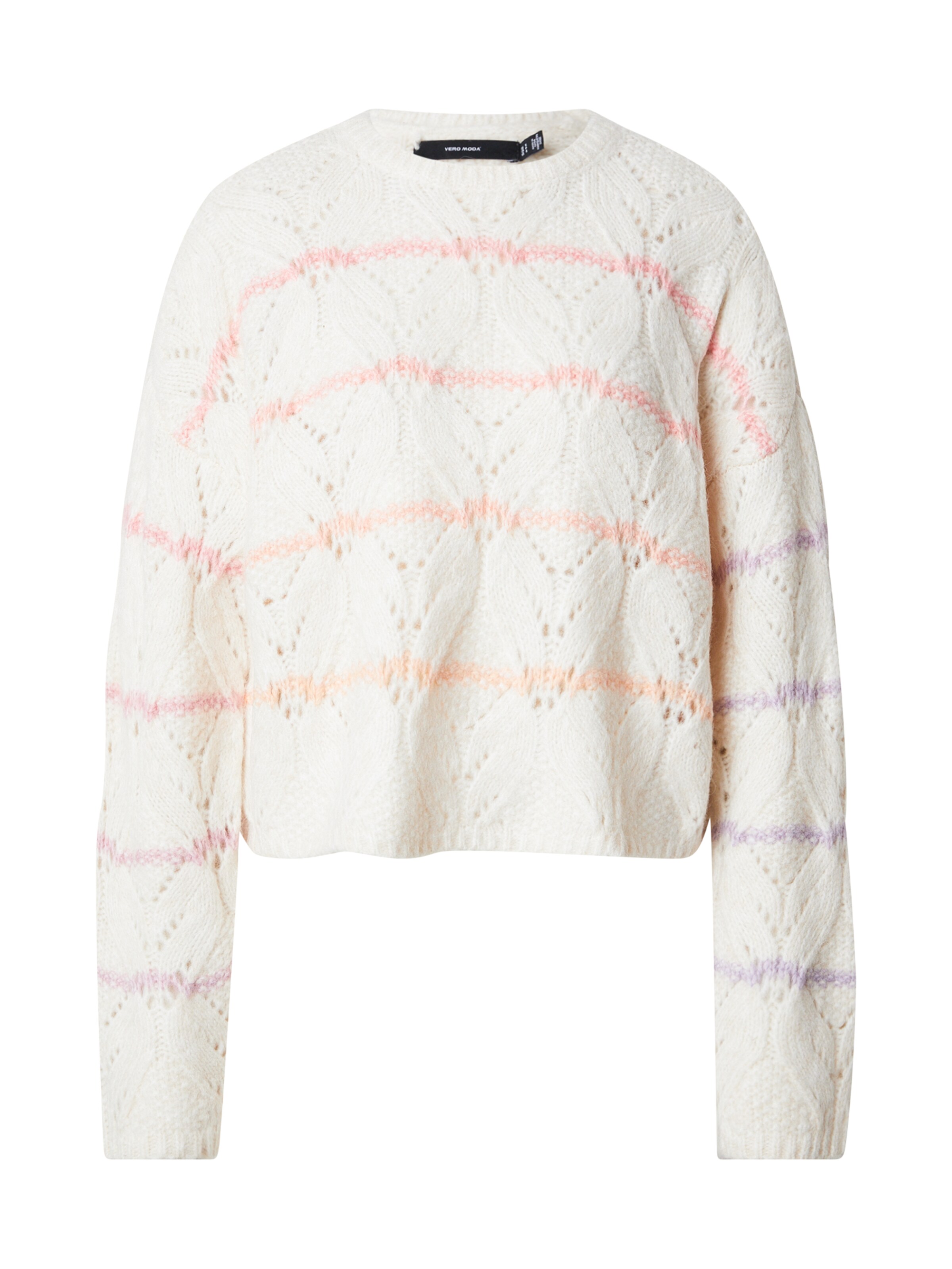 Pull-over 'VMNew Hatty' VERO MODA en blanc : devant