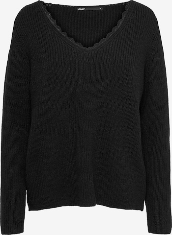 ONLY Sweater 'Jennie' in Black: front