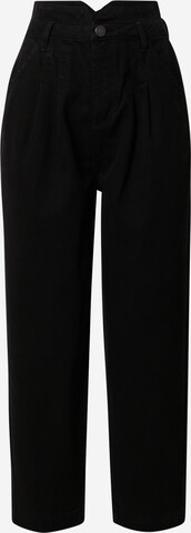 LeGer by Lena Gercke Wide leg Pleat-front jeans 'Christin' in Black: front