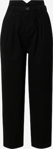 LeGer by Lena Gercke Wide leg Pleated Jeans 'Christin' in Black: front