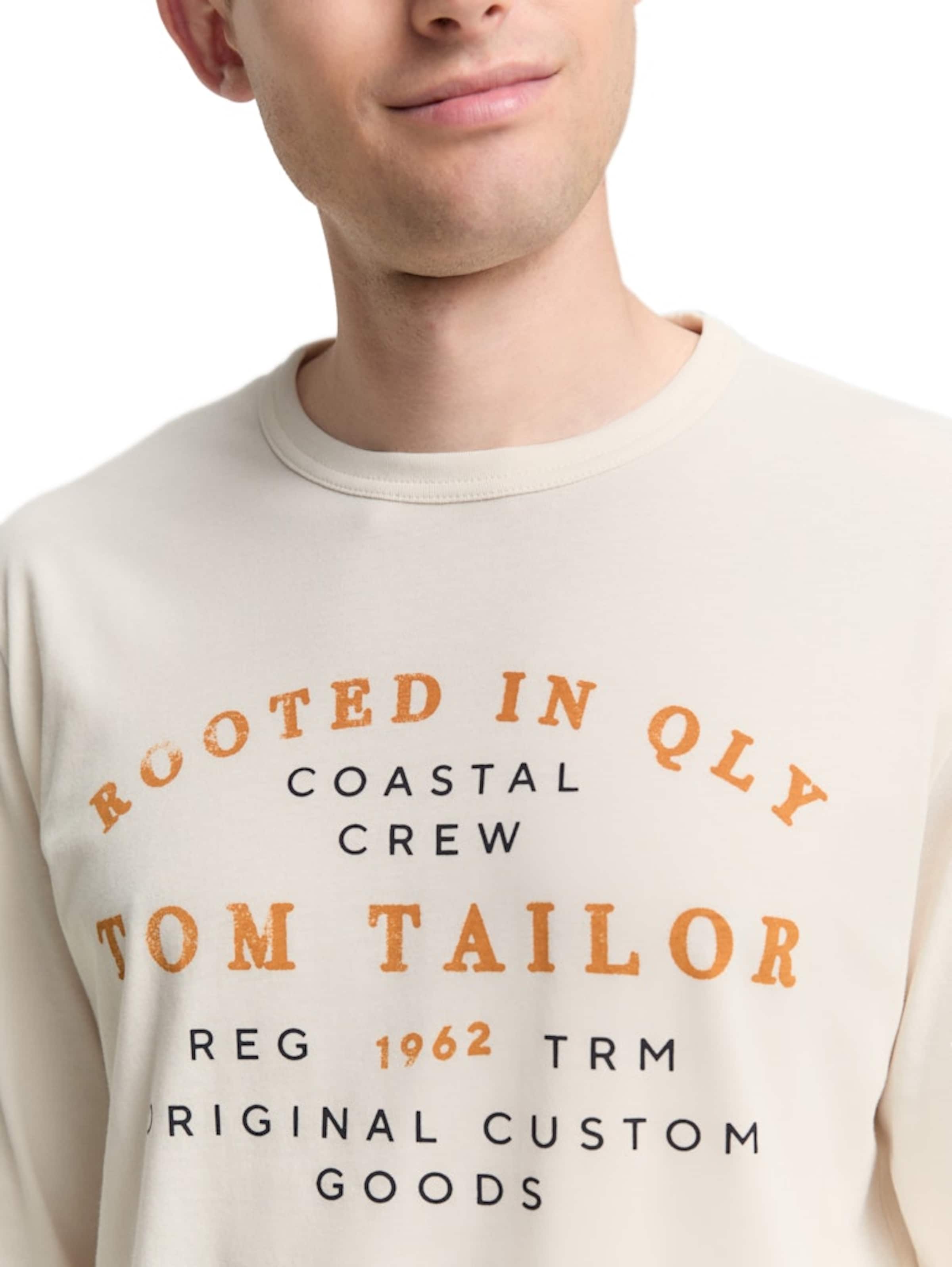 TOM TAILOR Shirt in White
