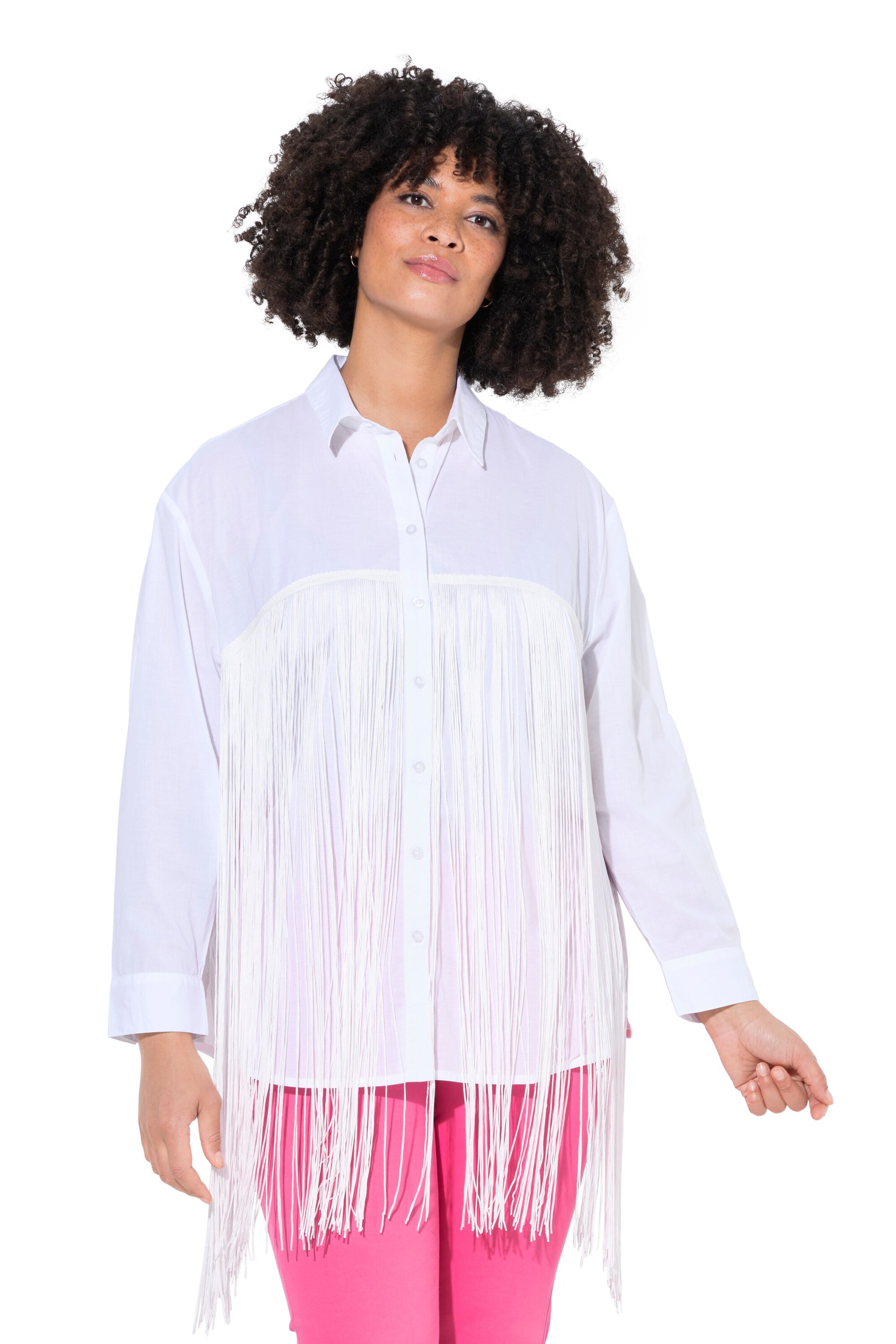 Angel of Style Bluse in Weiß: Vorderseite