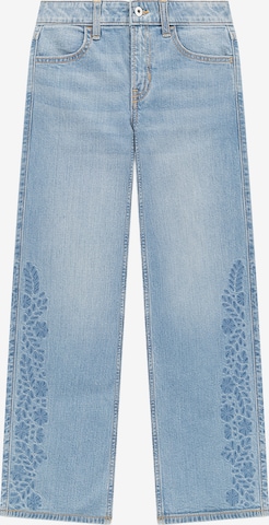 Abercrombie & Fitch Wide Leg Farkut värissä sininen: etupuoli