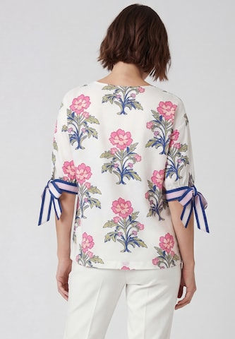 Usha - Blusa en blanco