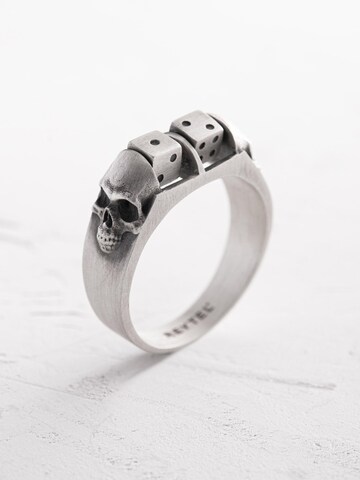 Bague 'ALEA IACTA EST' REYTEL en argent