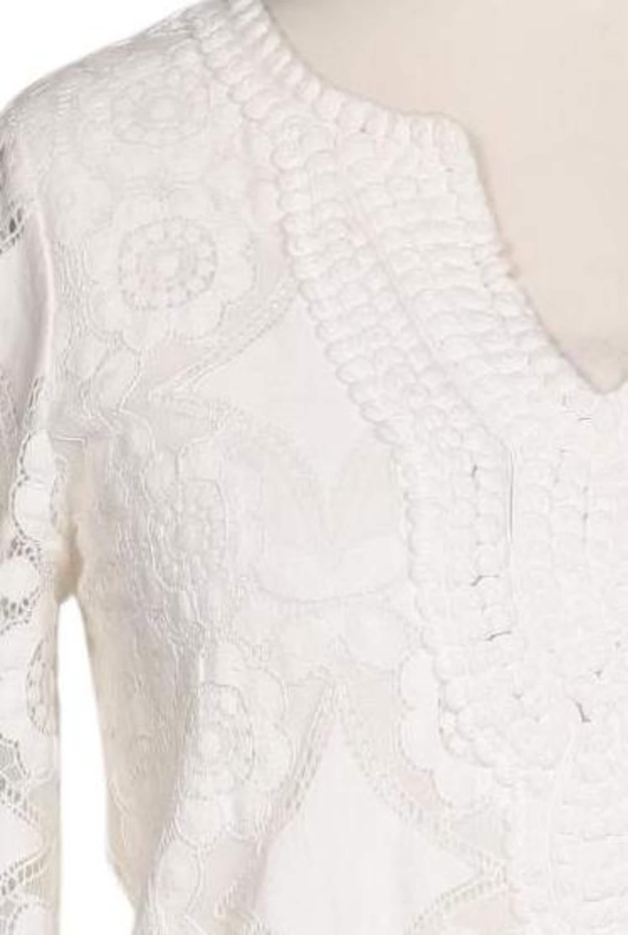 HALLHUBER Bluse M in Weiß