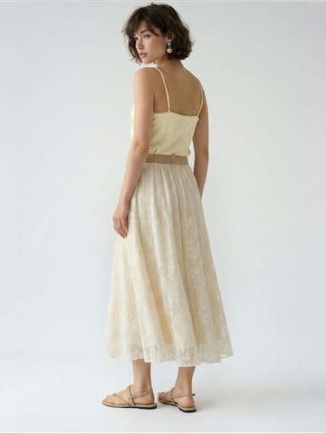 Jupe Bianco Lucci en beige