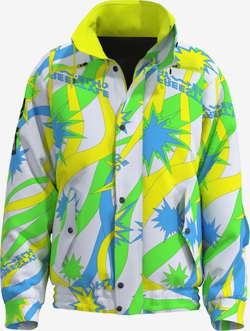 Veste outdoor 'Savognin 89' elho en blanc : devant