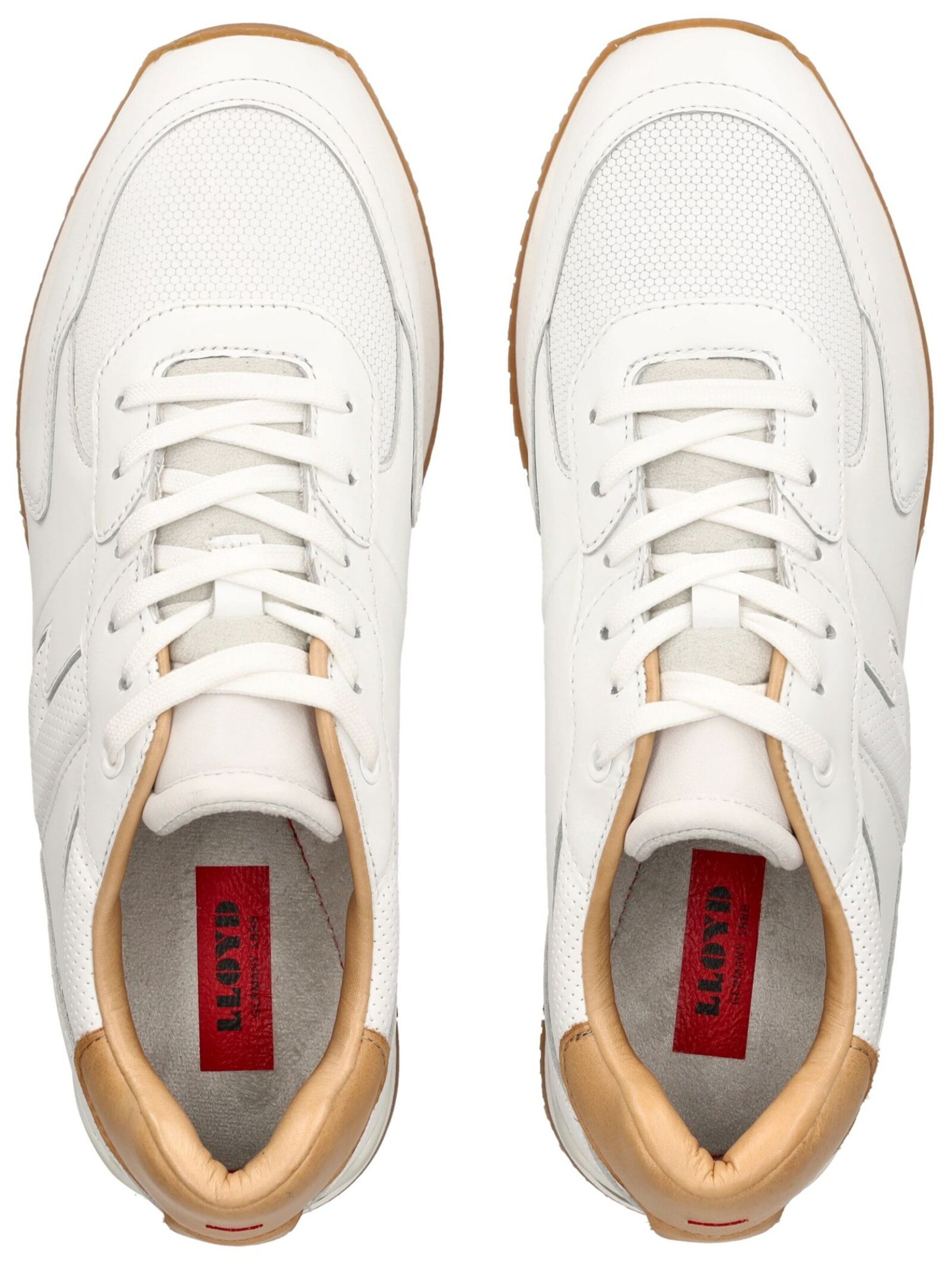 Baskets basses LLOYD SELECTED en blanc