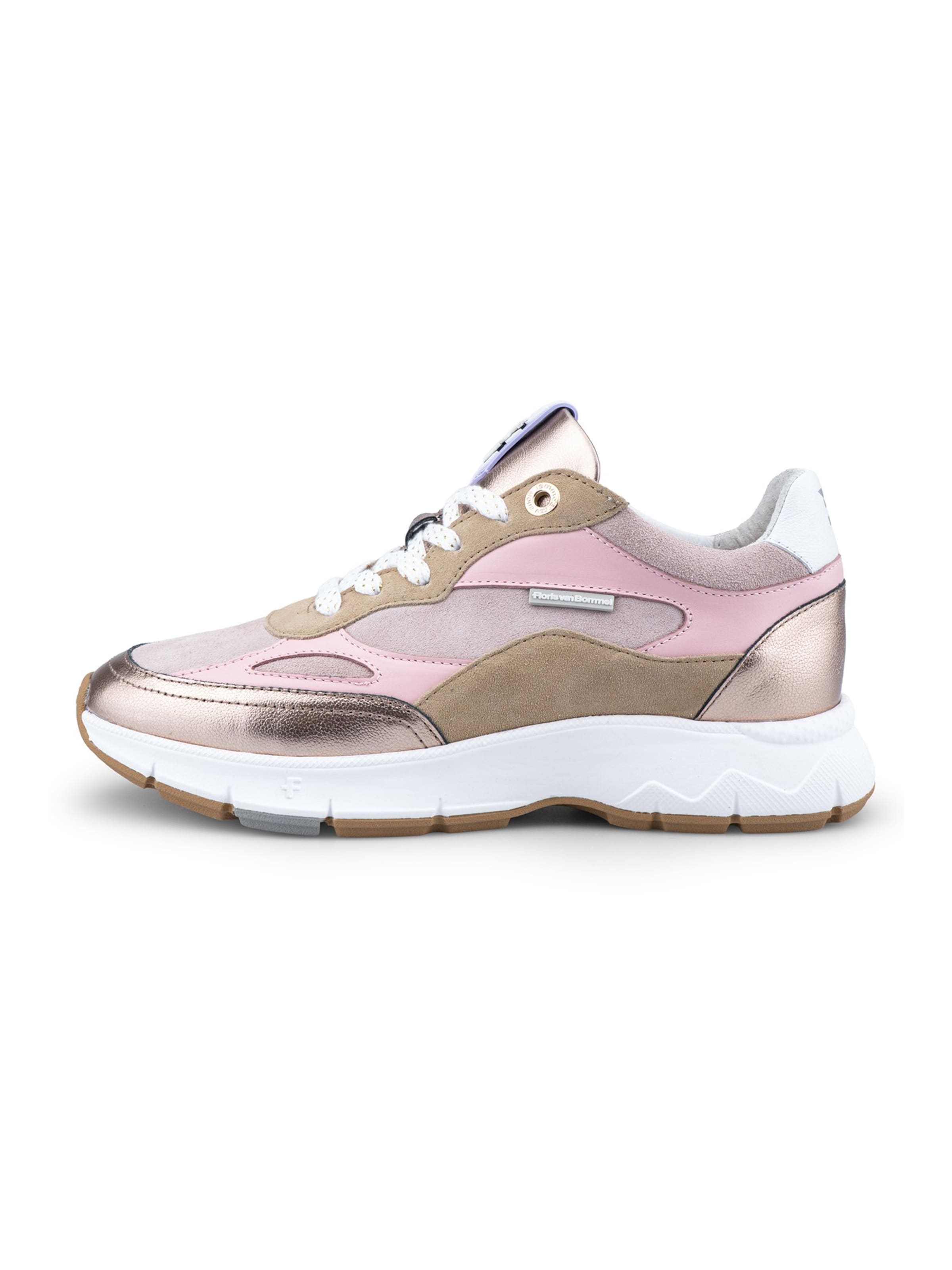Floris van Bommel Sneakers 'DAYSI 01' in Brown / Pink, Item view