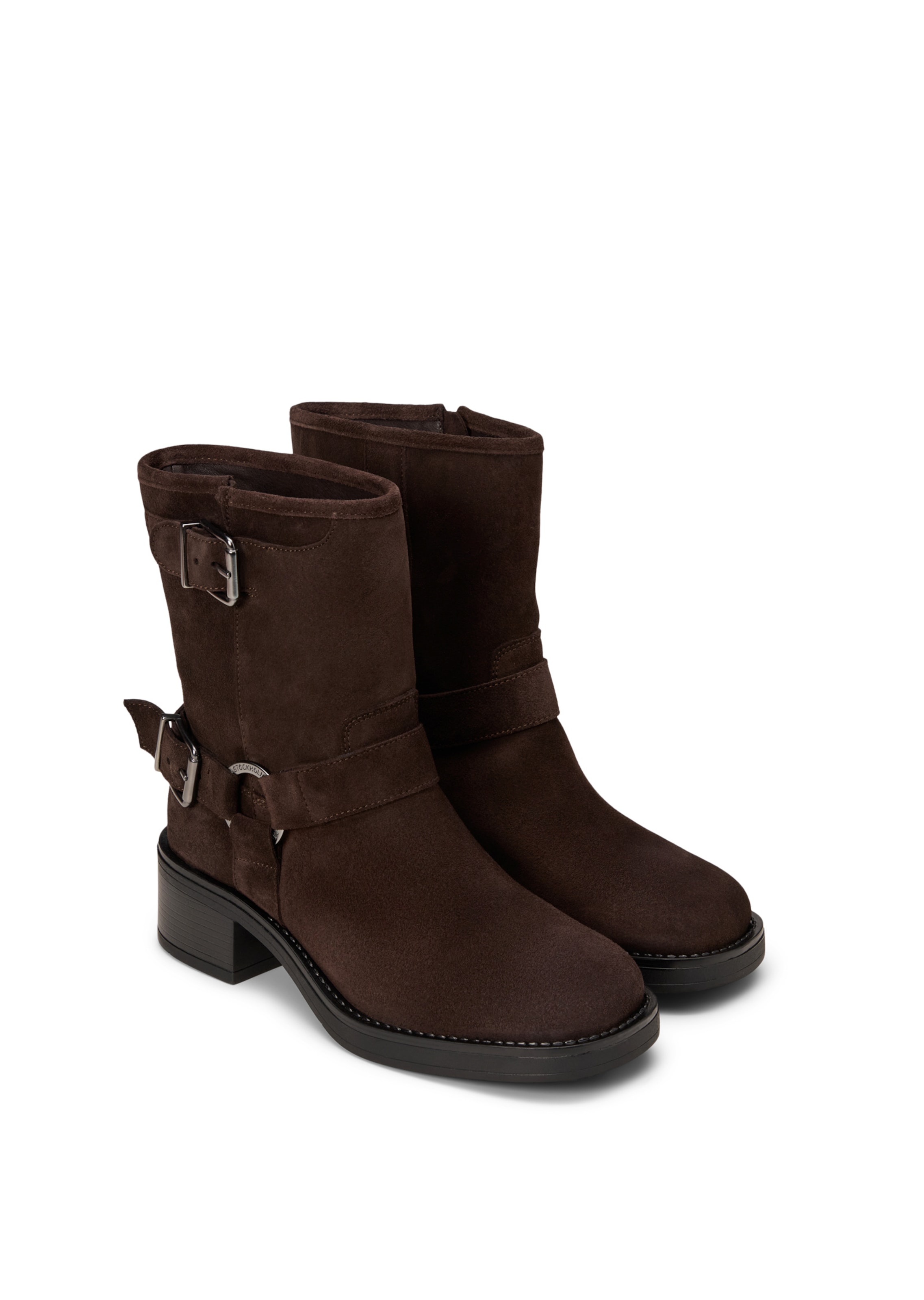 Marc O'Polo Stiefelette in Braun: Vorderseite
