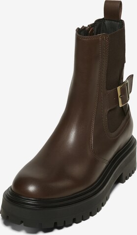 Marc O'Polo Chelsea Boots 'Elin 3A' in Braun