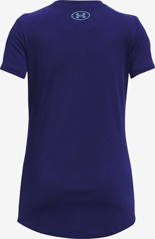 UNDER ARMOUR Functioneel shirt 'Tech Twist Wordmark' in Blauw