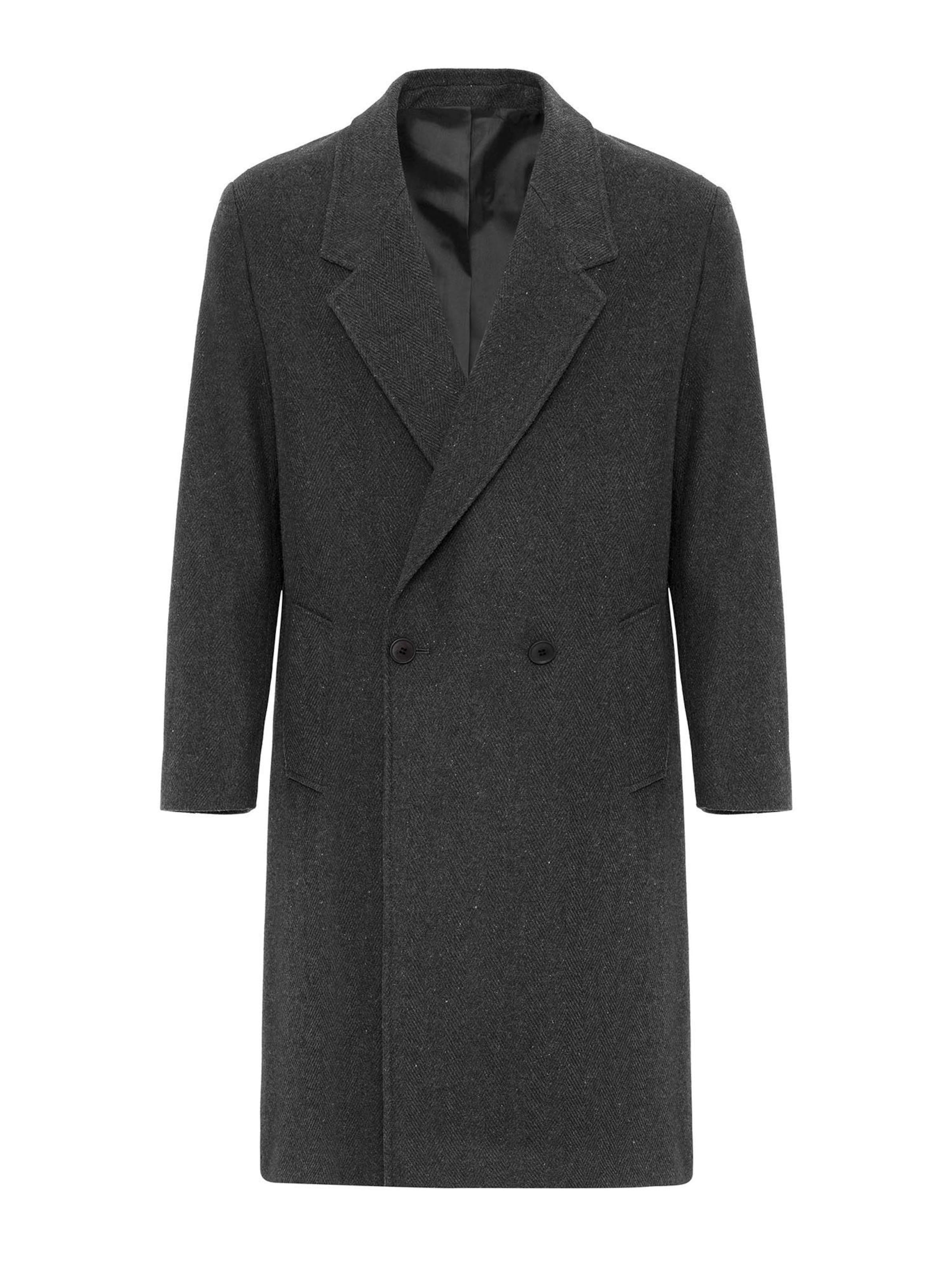 Antioch Демисезонное пальто в Серый: спереди