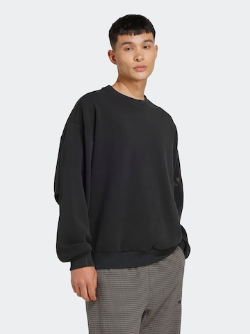 ADIDAS SPORTSWEAR Αθλητική μπλούζα φούτερ σε μαύρο: μπροστά