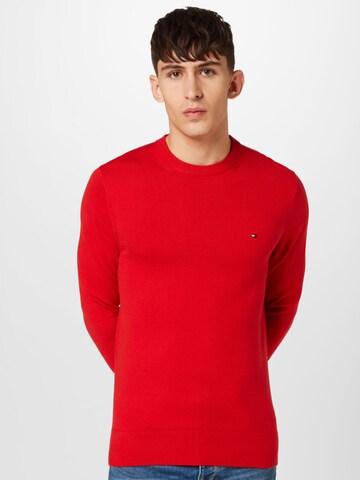 TOMMY HILFIGER Sweater in Red: front