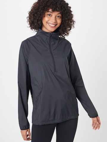 ADIDAS SPORTSWEAR Athletic Jacket 'Run Fast ' in Black: front