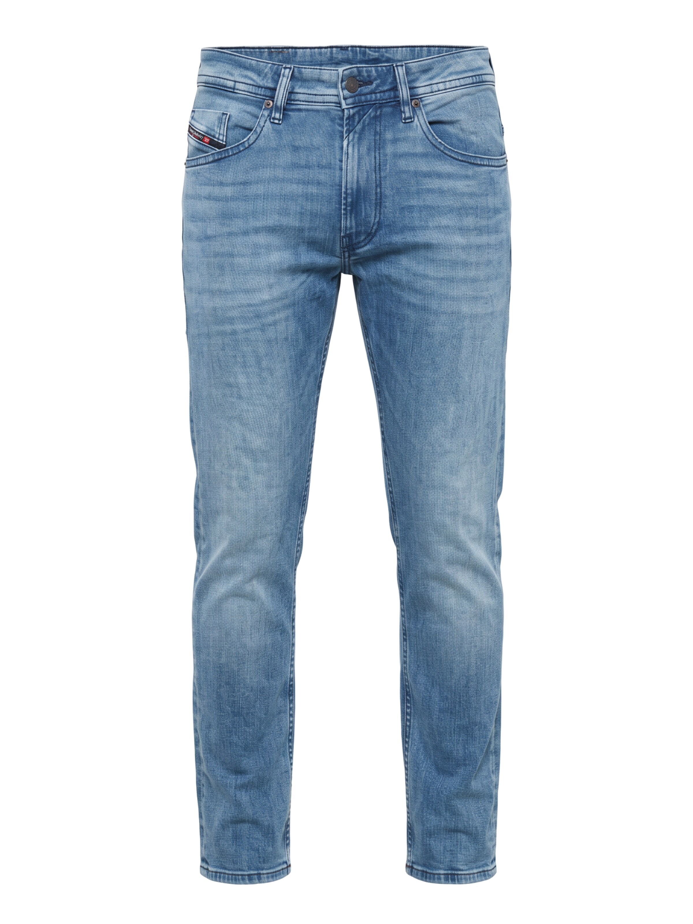 DIESEL - Slimfit Calças de ganga 'Thommer-R' em azul: frente