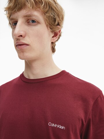 Calvin Klein Regular T-Shirt in Rot