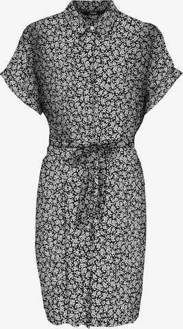 VERO MODA - Vestido camisero 'EASY' en negro: frente