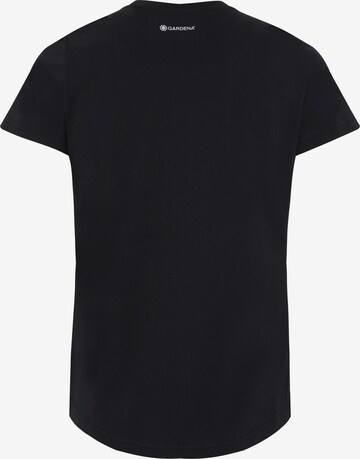 Gardena T-Shirt in Schwarz