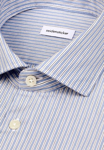 SEIDENSTICKER Regular Fit Hemd in Blau