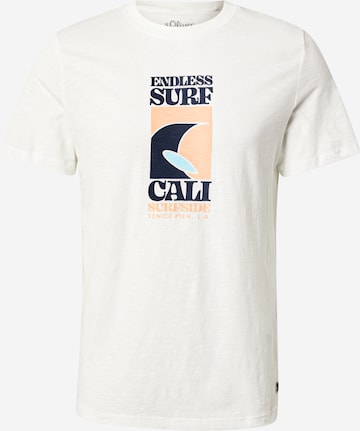 s.Oliver Shirt in White: front