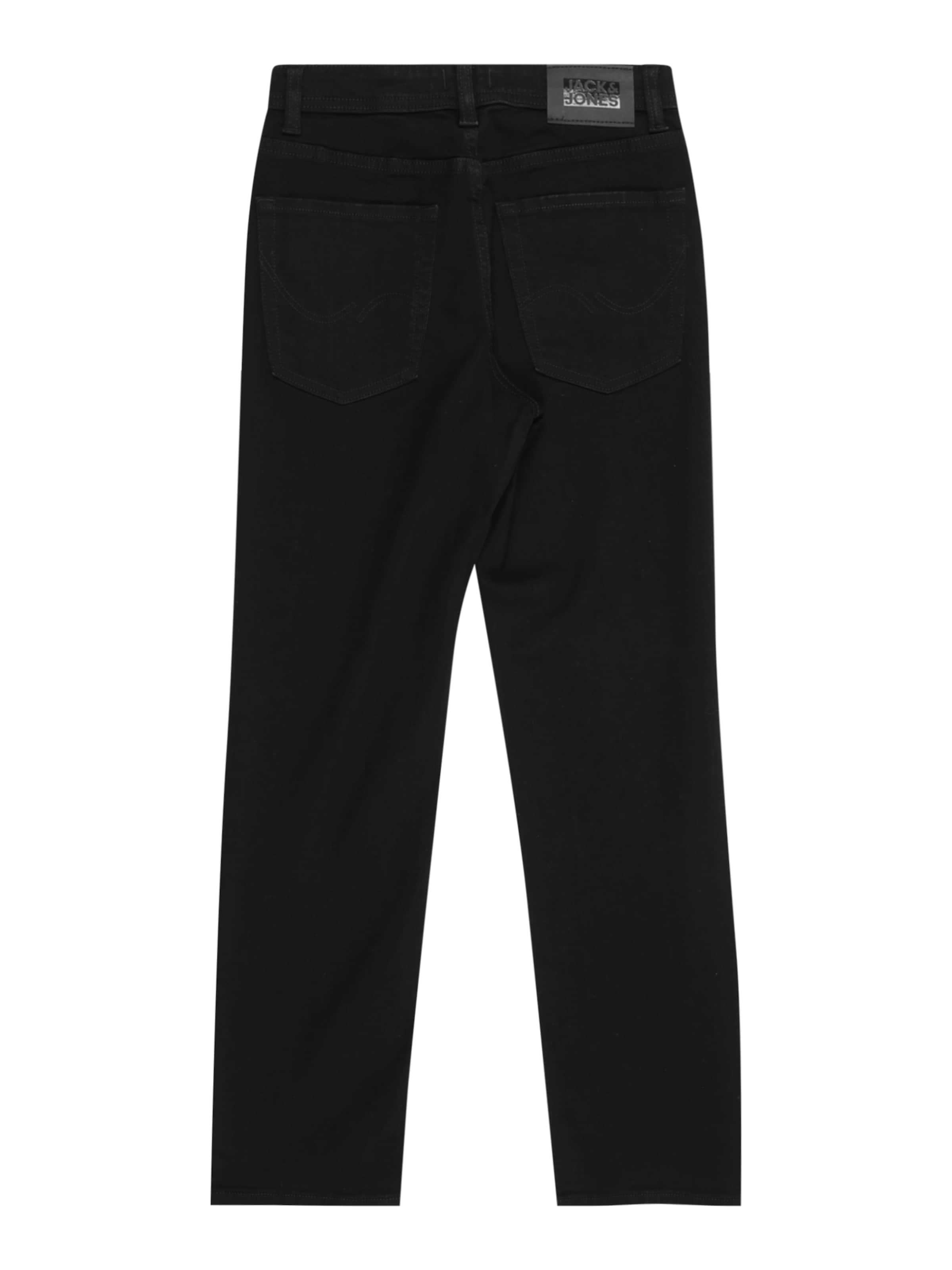 Jack & Jones Junior Regular Jeans 'JJICLARK JJORIGINAL' in Black