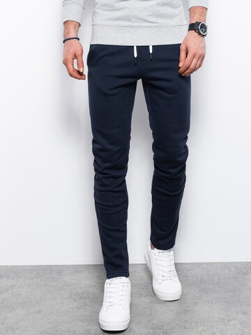 Ombre Tapered Hose 'P866' in Blau