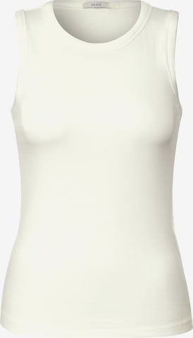 CECIL Top in White: front