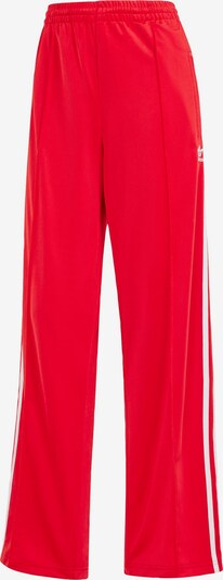 ADIDAS ORIGINALS Pantalon 'Firebird' en rouge / blanc, Vue avec produit