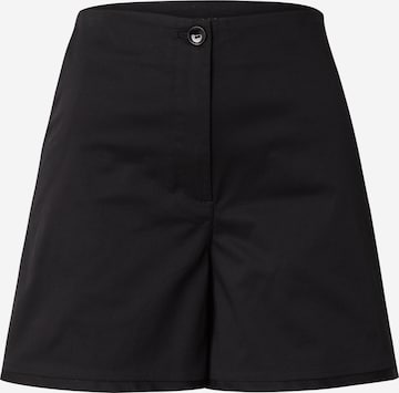 Sisley Ohlapna forma Hlače | črna barva: sprednja stran